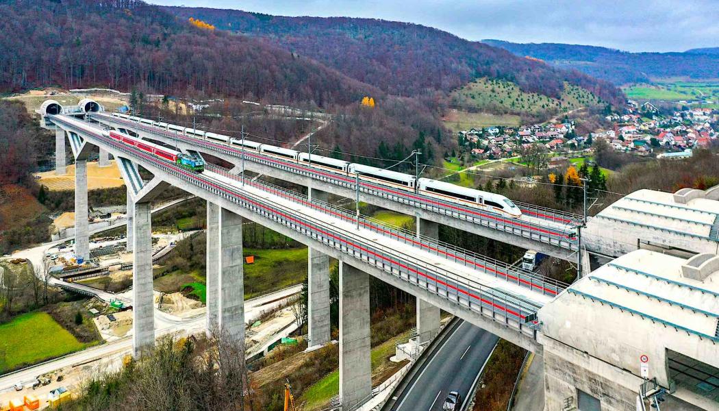 Filstalbron i tyska delstaten Baden-Württenberg. Foto Deutsche Bahn AG / Andreas Labes.