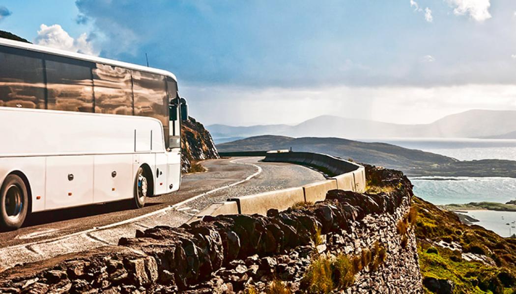Buss vid Franska Atlantkusten. Foto: SNCF