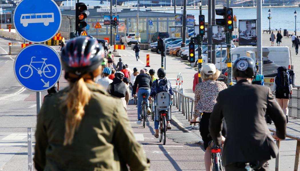 Morgonrusning i Stockholm. Foto: Stockholms Handelskammare