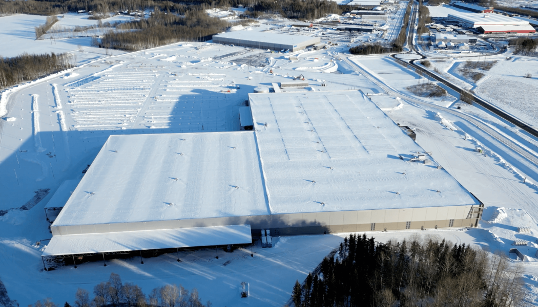 Byggstart planeras ske under Q1 2025 och hela anläggningen beräknas vara i drift i årsskiftet 2027/2028. Foto: Ahlsell