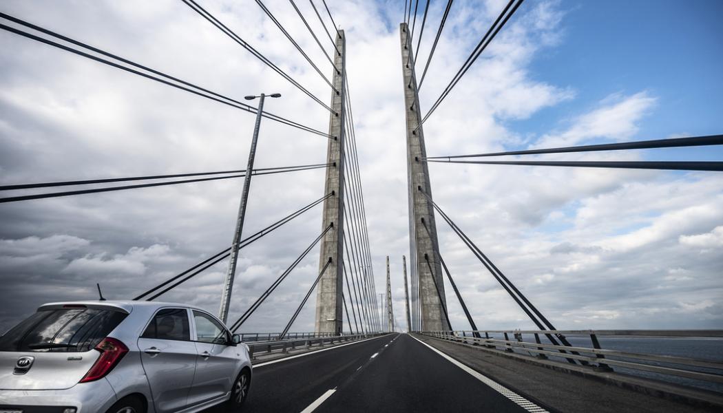 Johan Nilsson/TT: Öresundsbron förbättrade sitt resultat 2021 jämfört med 2020, men det var lägre än 2019. Arkivbild.