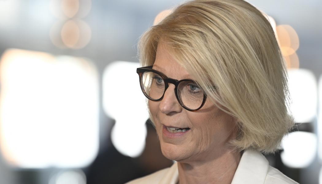 Henrik Montgomery/TT: Moderaternas ekonomiskpolitiska talesperson Elisabeth Svantesson. Arkivbild.
