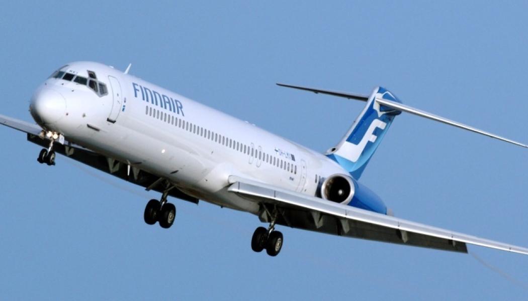 Johan Nilsson / TT: Kraftigt trafiklyft för Finnair i september. Arkivbild