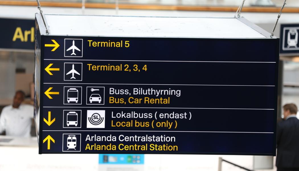 Ali Lorestani/TT: Arlanda flygplats hade nära 1,9 miljoner resenärer i september.