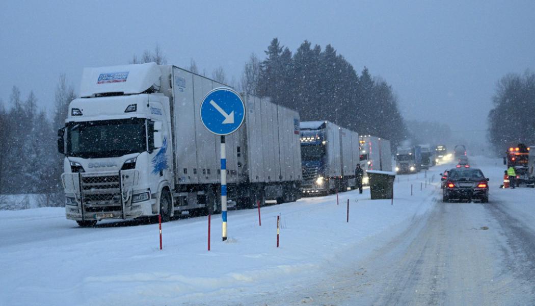 Anders Wiklund/TT: Ett nytt kollektivavtal är klart för Transportföretagen. Arkivbild.