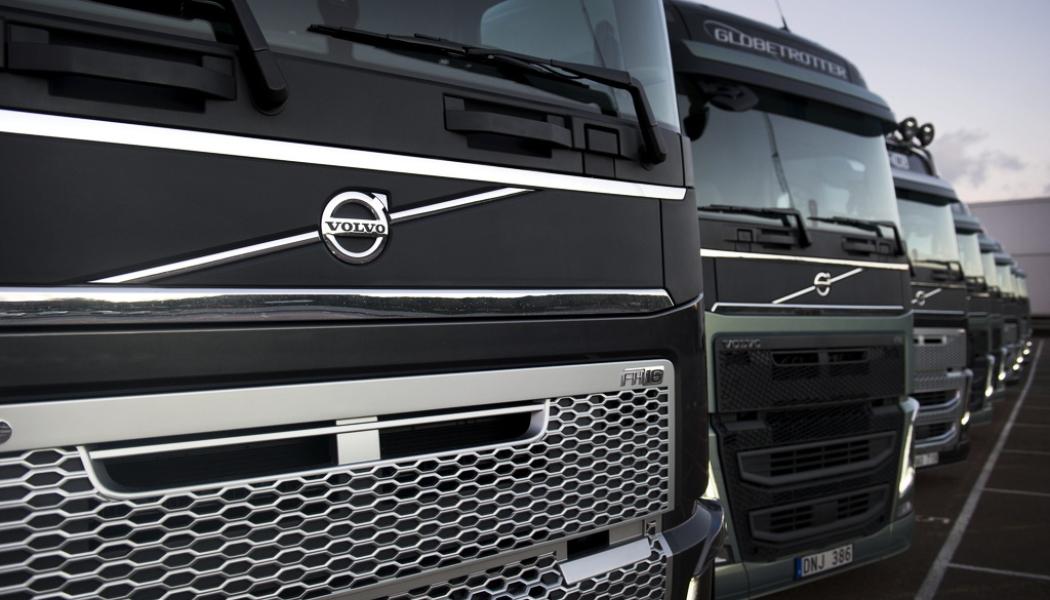 BJÖRN LARSSON ROSVALL / TT: Volvo går bra och gör en rejäl vinst under det första kvartalet. Arkivbild.