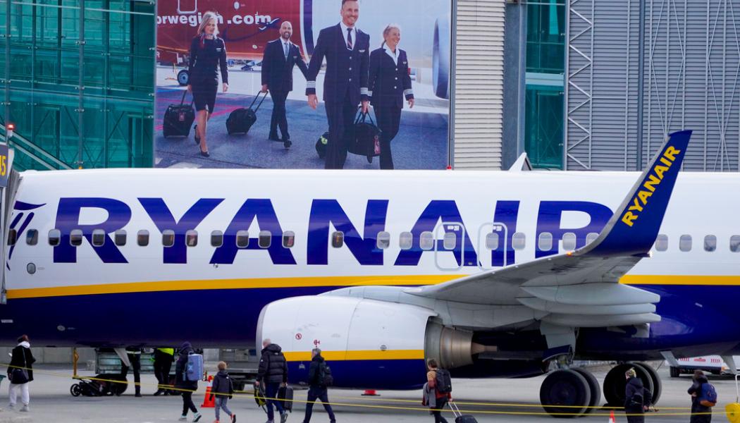 Gorm Kallestad/NTB/TT: Rejält lyft för Ryanair. Arkivbild.