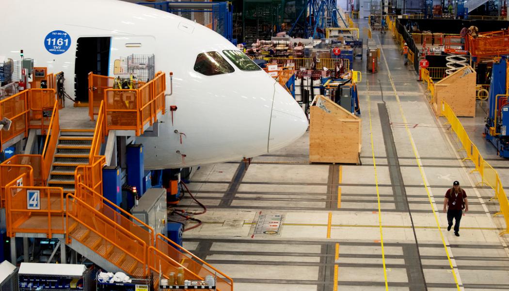 Gavin McIntyre AP/TT: Flygplanstillverkaren Boeing, med huvudkontor i Arlington, Virginia, USA, räknar med en global flygplansförsäljning för omkring 85|000 miljarder kronor på 20 år. Arkivbild