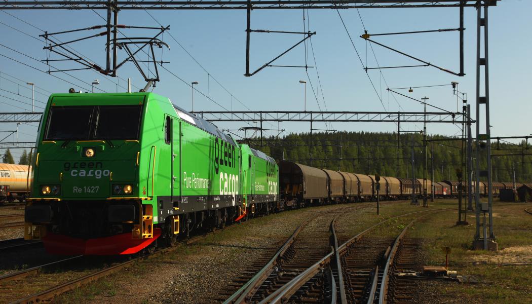 Utöver investeringar i egna järnvägsspår ökar även efterfrågan på intermodala godstransporter. BILD: GREEN CARGO