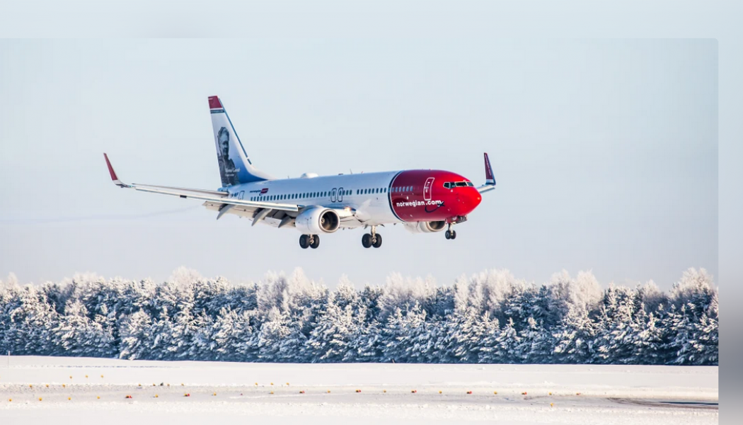 Norwegians punktlighet låg på 83,8 procent i december. Foto: Norwegian