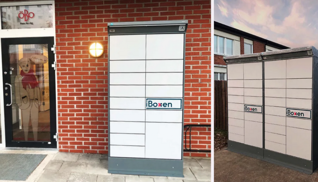 Snart kan ÖBOs hyresgäster ta emot paketleveranser närmre hemmet i iBoxens leveransboxar. Foto: ÖBO