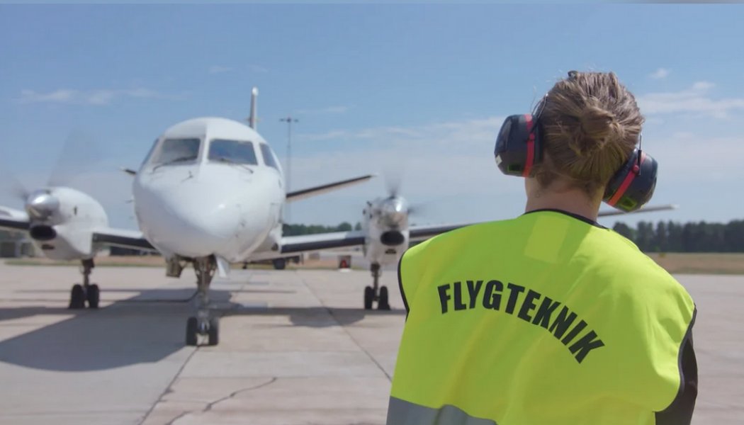 Ronneby kommun startar yrkeshögskoleutbildning flygplans- och helikoptertekniker i egen regi. Foto: Ronneby kommun