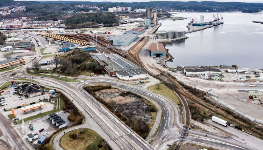 Vid Uddevalla Hamnterminal kommer Gymkompaniet bedriva e-handelslager för onlineförsäljning. Foto: Nordic PM