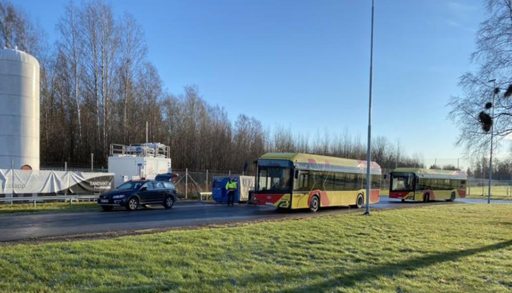 Hynion förvärvar vätgasstation i Sandviken. Foto: Hynion