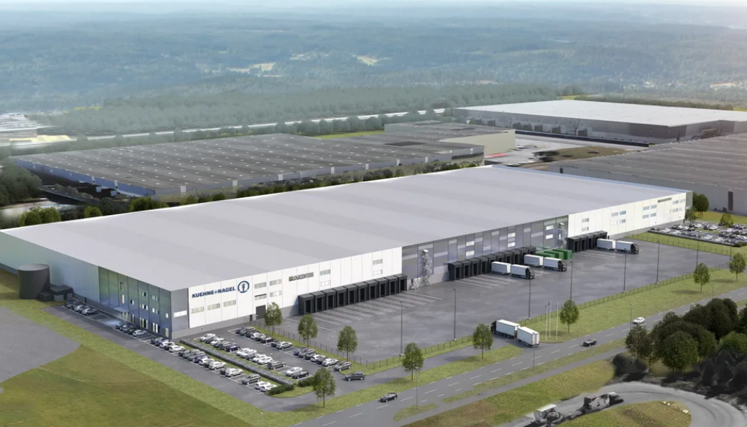 Kuehne+Nagel ska sköta driften av den 15 000 kvadratmeter stora logistikytan i Torsvik, Jönköping. Foto: Kuehne+Nagel