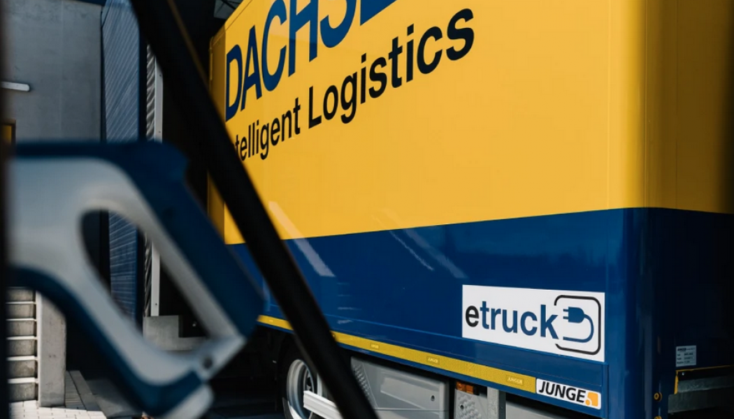 Dachser investerar i elektriska lastbilar samt i tillhörande laddningssystem. Foto: Dachser