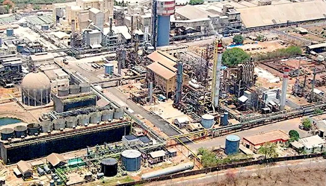 Indien lanserar på nytt en enorm upphandling av ammoniak baserad på grön vätgas – med ett anbudsfönster på tre dagar. Myndigheten har också stött på problem med en separat upphandling av 724 000 ton grön ammoniak per år, som upprepade gånger har försenats. Anläggningen Paradeep Phosphates Limited i Goa (Bilden) är en av leveranspunkterna för den indiska auktionen av grön ammoniak. Foto: Paradeep Phosphates Limited