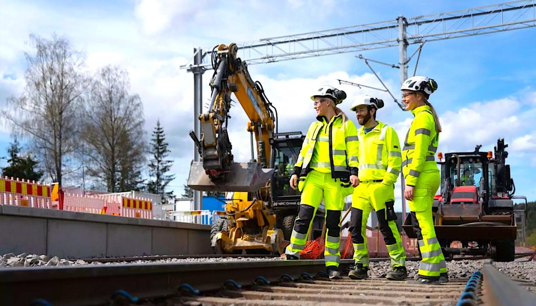 NRC Norge har tilldelats uppdraget att uppgradera järnvägskorridoren mellan Drammen och Kobbevikdalen. Foto: NRC Group ASA.