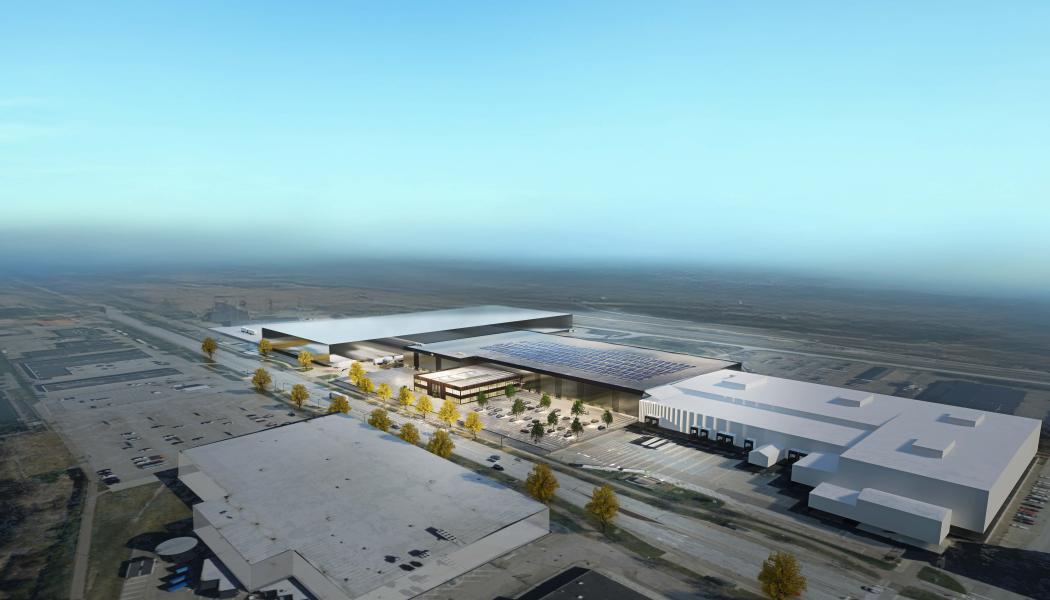 Den tredje och avslutande etappen i projektet omfattar rivning av en äldre byggnad och
utveckling av cirka 31 000 kvm ny logistikyta. Bild: South Bay