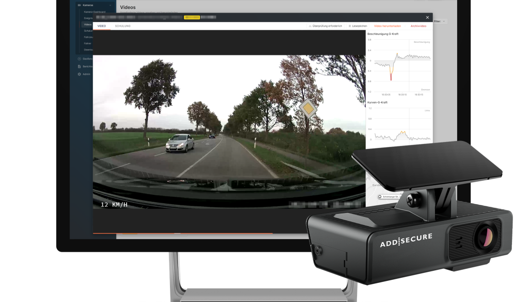 Det AI-baserade kamerasystemet RoadView Flex. Foto: AddSecure