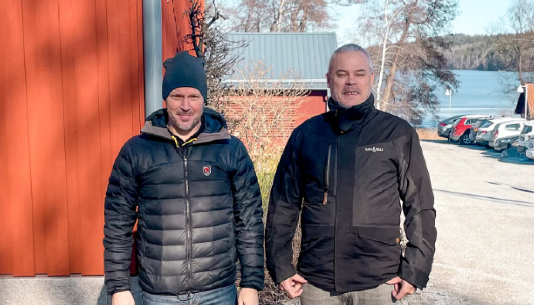 Andreas Hedström, Åkerströms och Anders Garén, Ragn-Sells. Foto: Åkerströms