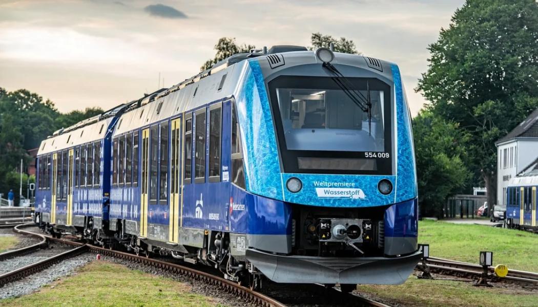 Alstoms vätgaståg  Coradia iLint i svårigheter. Foto: Alstom