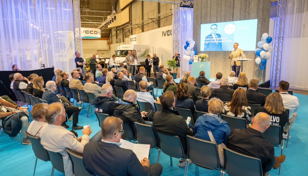 Andreas Carlson invigningstalar på Elmia Lastbil 19-22 augusti 2026. Foto: Elmia