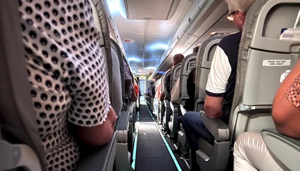 Antalet passagerare i luften ökade i fjol. Foto: Anna Kassander/Transportstyrelsen