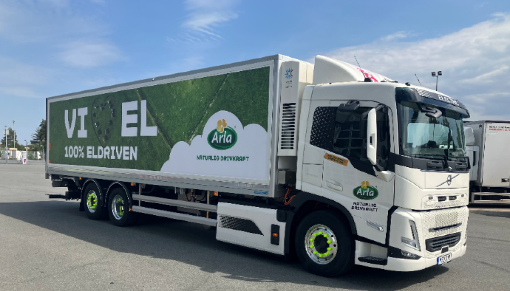 Historisk satsning på fossilfritt. Foto: Arla