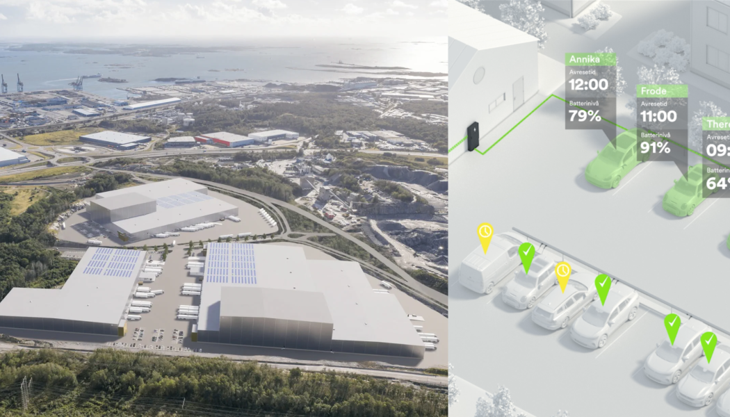 Samarbete ska göra OneMeds logistikcenter mer energieffektivt. När anläggningen står klar blir den ett tidigt exempel på hur logistik och lokal energiproduktion kan samverka. Foto: ChargeNode