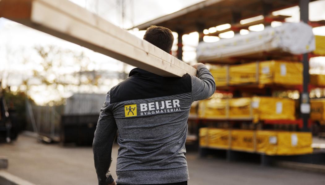 Med de nya processerna kommer byggmaterialhandlaren att kunna säkerställa att produkter fylls på effektivt och att beställningar görs för rätt artiklar vid rätt tidpunkt. Foto: Beijer Byggmaterial