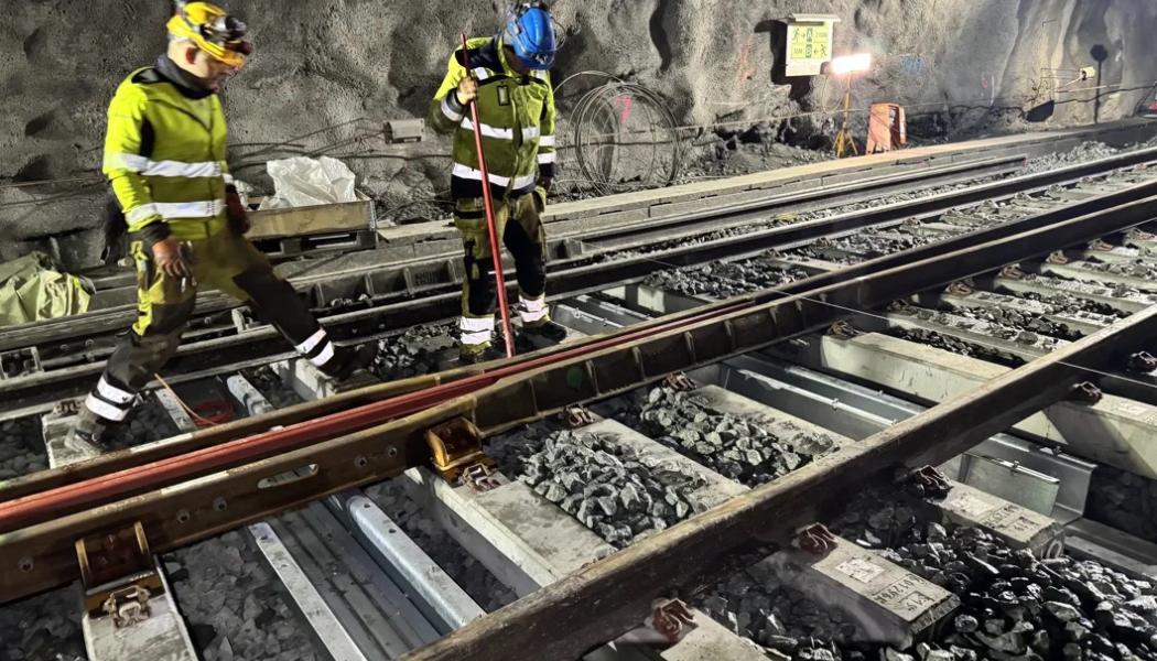Uppgradering av banan har inletts. Norge satsar på robustare spårbundna godstransporter. Foto: BaneNOR