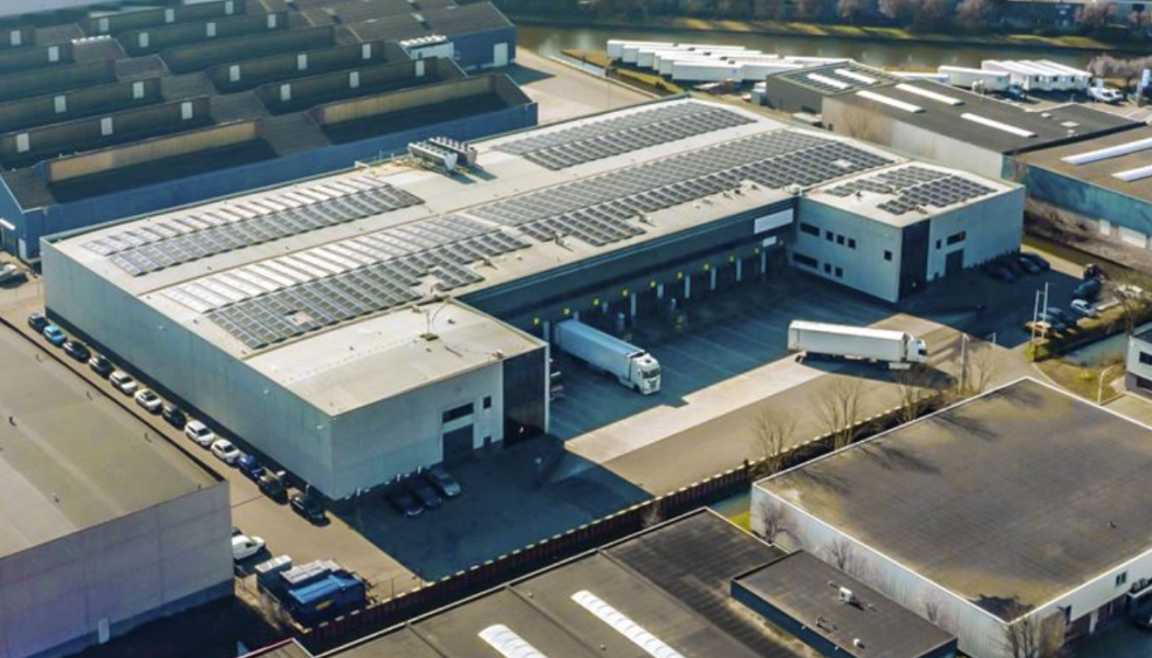 En av Prologis nya förvärv - Barendrecht i Rotterdam. Foto: Prologis