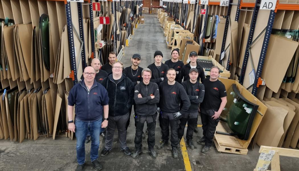 Hubben Team. Foto: CarGlass