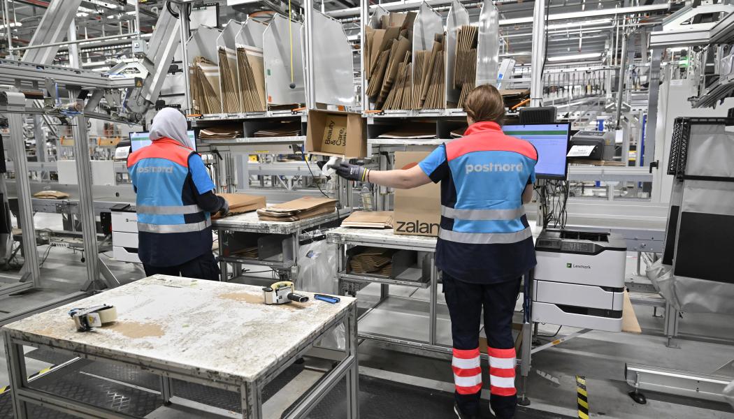 Zalando lägger nordiskt centrallager hos PostNord