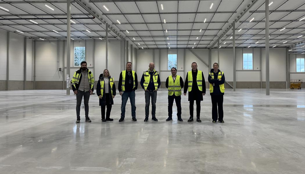 BSH flyttar in. Foto: Logicenters
