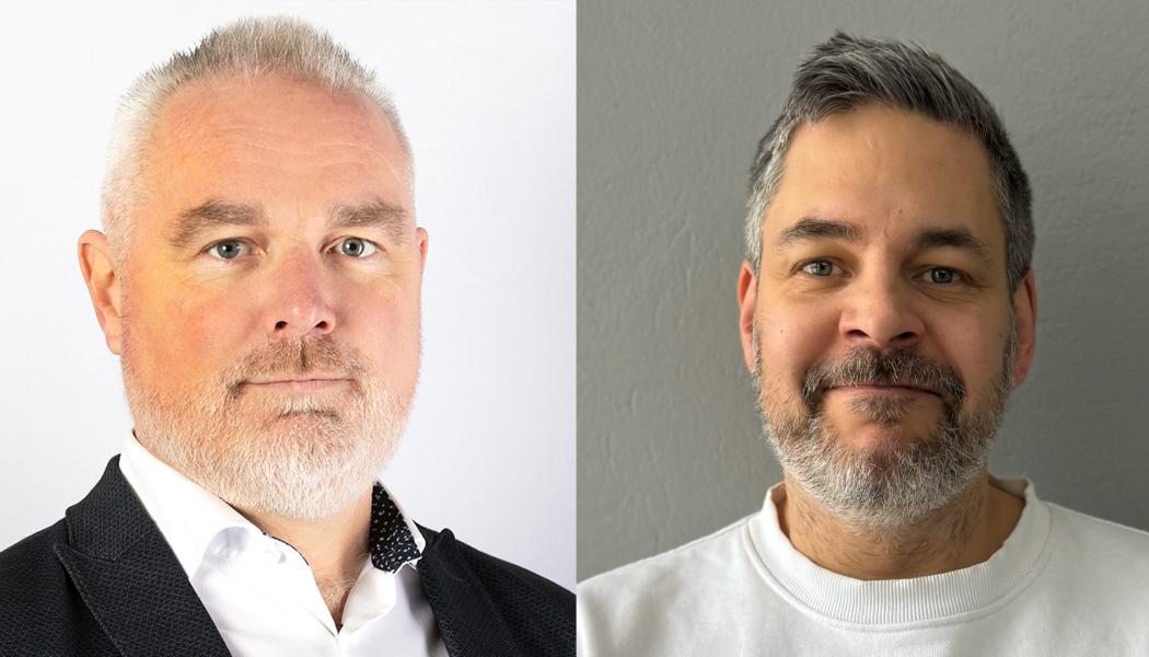 Christian Hallberg, koncernchef på Tempcon Group och Mikael Larsson, vd för Cold Star Logistics.