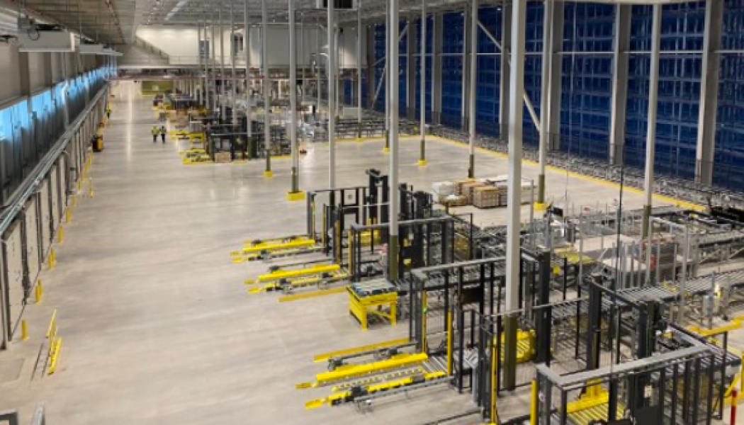 Eskilstunas terminal och varumottagning. Foto: Coop Sverige/arkivbild