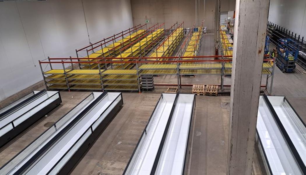 Coop Syd Onlines kyl/frysrum. Fotograf: Coop Syd