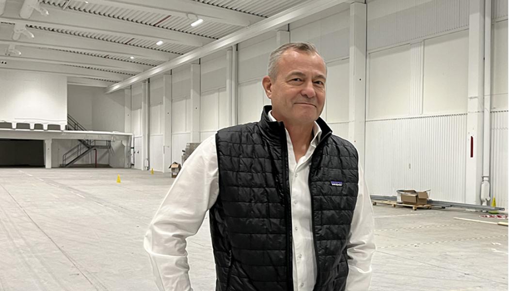 Ulf Dahlgren, vd, logistik- och fastighetschef på Copiax. Foto: Element Logic