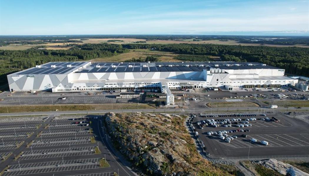 Dagabs logistikcenter i Bålsta. Foto: Tele 2