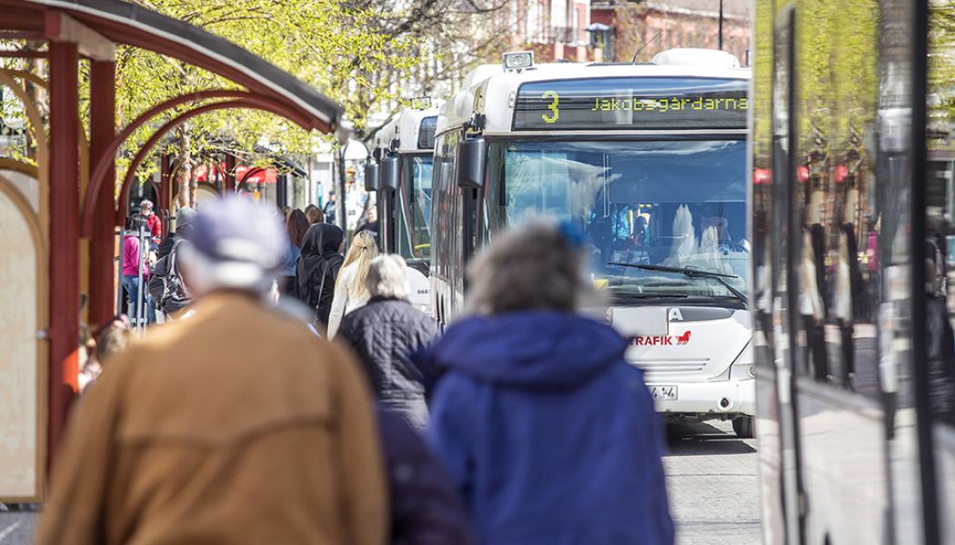 Målet – En pålitlig kollektivtrafik för Dalarnas resenärer. Foto: Dalatrafik