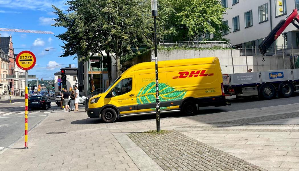 DHL redovisar en omsättning på 84,2 miljarder euro för 2024, en ökning med 3 procent jämfört med föregående år. Foto: Stina Wickenberg