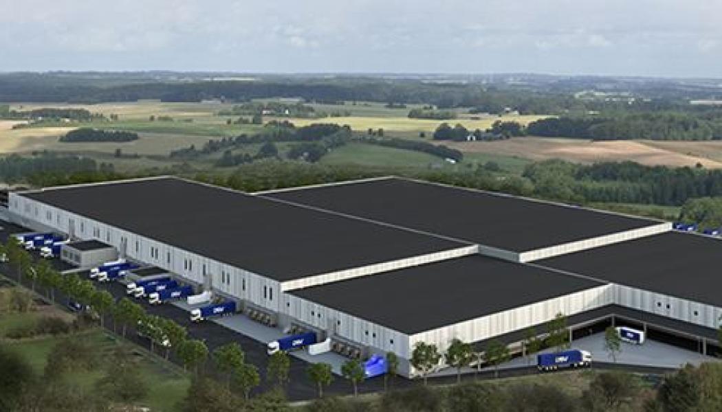 DSVs Logistikcenter i Rosersberg. Foto: DSV