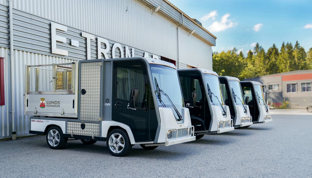 E-tron vinner Lunds Kommuns upphandling av elfordon. Foto: E-tron 