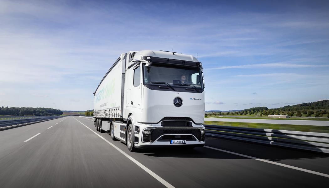 eActros 600 Foto: Mercedes-Benz