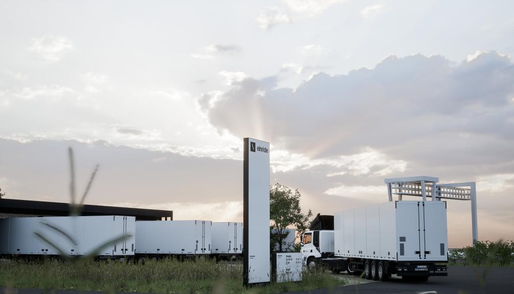 Einride och Polar Structure storsatsar på laddinfrastruktur. Photo: Einride
