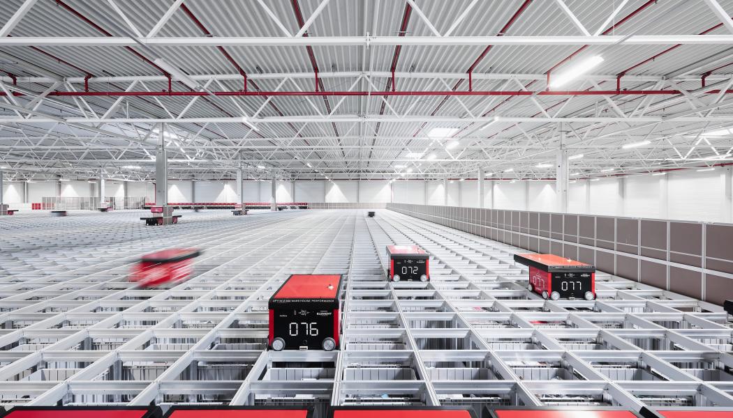 Nu tar Hatstore nästa steg med en ny AutoStore-lösning. Foto: Element Logic
