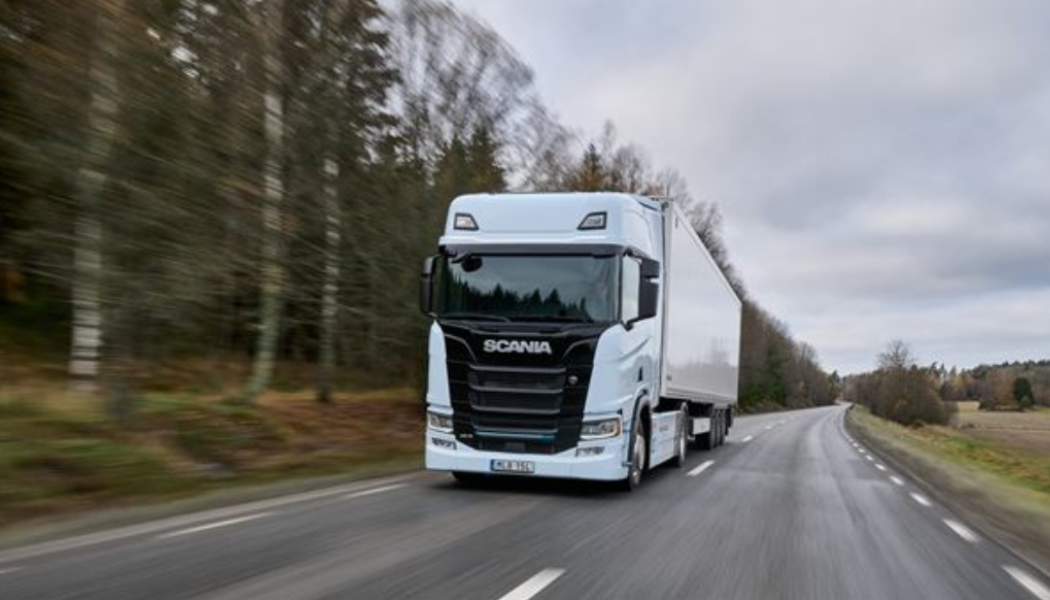 Sedan Scania introducerade elektriska lastbilar för regionala transporter har antalet ordrar nått 640 lastbilar. Foto: Scania