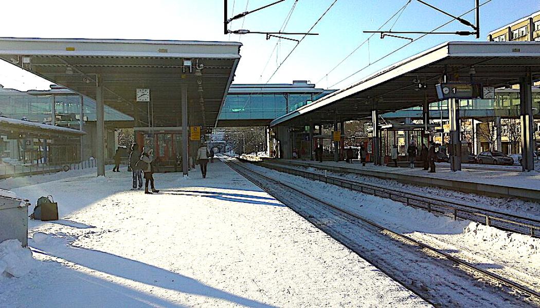 En av finländska framtida Västbanans stationer i Esbo. Foto: Wikipedia Commons, kredit: Arttuh2010